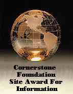 Cornerstone Foundation Award