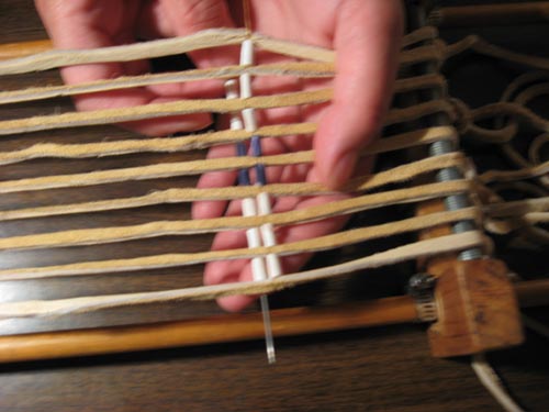 Second Column Beads Under Warp