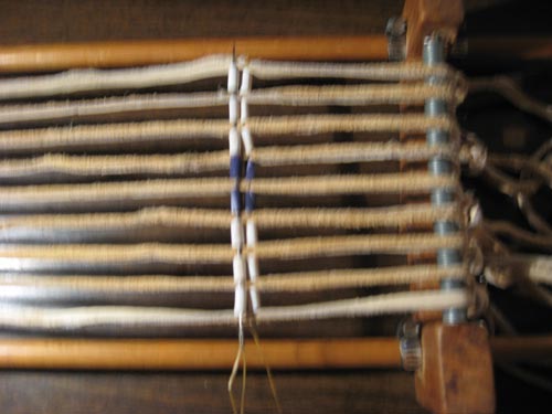 Second Column Weft - Needle Over Warp