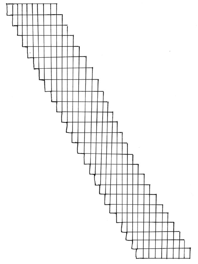 Bias Weave Graph Paper